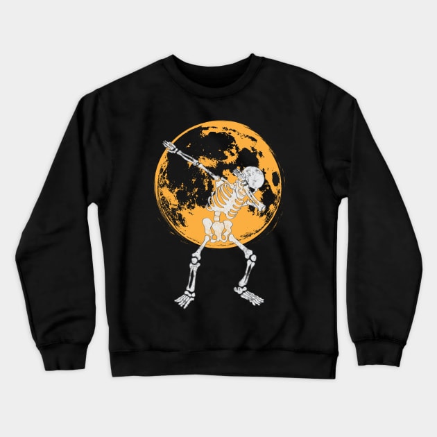 The Dancing Skeleton Crewneck Sweatshirt by maxdax